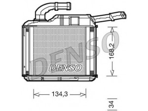 DENSO DRR32010 šilumokaitis, salono šildymas
7H0819032