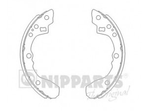 NIPPARTS J3500308 stabdžių trinkelių komplektas 
 Techninės priežiūros dalys -> Papildomas remontas
G030-26-310, G030-26-310A, G030-26-310B