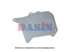 AKS DASIS 043011N išsiplėtimo bakelis, aušinimo skystis 
 Aušinimo sistema -> Radiatorius/alyvos aušintuvas -> Išsiplėtimo bakelis, variklio aušinimo skystis
443121403, 8A0121403A
