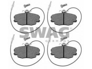 SWAG 64 91 6369 stabdžių trinkelių rinkinys, diskinis stabdys 
 Techninės priežiūros dalys -> Papildomas remontas
95 658 557