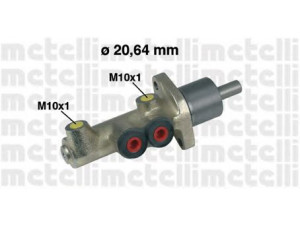 METELLI 05-0088 pagrindinis cilindras, stabdžiai 
 Stabdžių sistema -> Pagrindinis stabdžių cilindras
7074619, 7081967, 71739128, 7074619