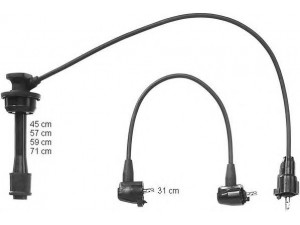 BERU ZEF1084 uždegimo laido komplektas 
 Kibirkšties / kaitinamasis uždegimas -> Uždegimo laidai/jungtys
90919-21577