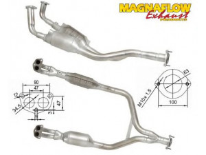 MAGNAFLOW 84507 katalizatoriaus keitiklis 
 Išmetimo sistema -> Katalizatoriaus keitiklis
NTC6127