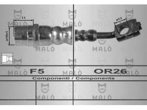 MAL? 8904 stabdžių žarnelė 
 Stabdžių sistema -> Stabdžių žarnelės
8D0611775J, 8D0611775J