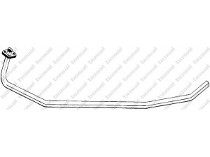 BOSAL 901-873 išleidimo kolektorius 
 Išmetimo sistema -> Išmetimo vamzdžiai
663795