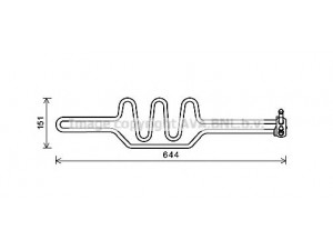 AVA QUALITY COOLING BW3469 alyvos aušintuvas, vairo sistema 
 Vairavimas -> Vairo pavara/siurblys
17117527134