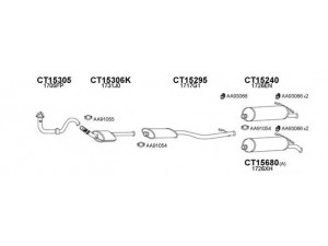 VENEPORTE 150149 išmetimo sistema 
 Išmetimo sistema -> Išmetimo sistema, visa