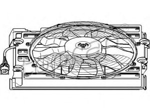 TOPRAN 501 548 pūtiklis, oro kondicionierius 
 Aušinimo sistema -> Radiatoriaus ventiliatorius
6 908 030, 6 919 057, 6 921 395
