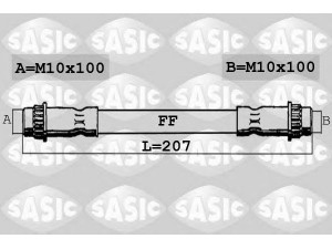 SASIC SBH0171 stabdžių žarnelė 
 Stabdžių sistema -> Stabdžių žarnelės
6025307607, 8200045573