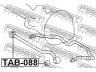 FEBEST TAB-088 valdymo svirties/išilginių svirčių įvorė 
 Ašies montavimas/vairavimo mechanizmas/ratai -> Valdymo svirtis/pasukamosios svirties sujungimas -> Montavimas/sutvirtinimas
48706-60030