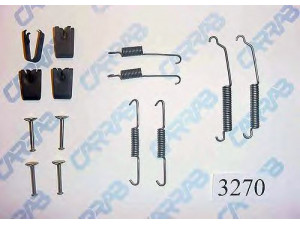 CARRAB BRAKE PARTS 3270 priedų komplektas, stabdžių trinkelės 
 Stabdžių sistema -> Būgninis stabdys -> Dalys/priedai