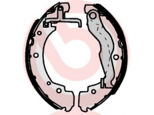 BREMBO S 85 515 stabdžių trinkelių komplektas 
 Techninės priežiūros dalys -> Papildomas remontas
701609531, 701609531A, 701609531D