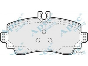 APEC braking PAD993 stabdžių trinkelių rinkinys, diskinis stabdys 
 Techninės priežiūros dalys -> Papildomas remontas
1684200120, 1684200720