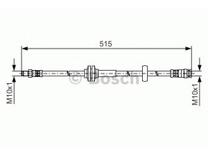 BOSCH 1 987 481 482 stabdžių žarnelė 
 Stabdžių sistema -> Stabdžių žarnelės
4806 G6, 51725095, 4806 G6