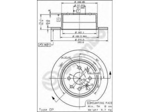 BREMBO 08.5748.10 stabdžių diskas 
 Dviratė transporto priemonės -> Stabdžių sistema -> Stabdžių diskai / priedai
569102, 569102, 90297932