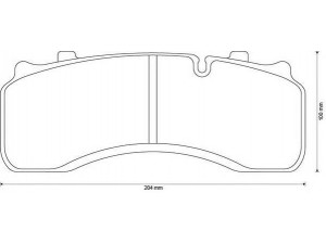 JURID 2914209569 stabdžių trinkelių rinkinys, diskinis stabdys 
 Techninės priežiūros dalys -> Papildomas remontas
5001855902