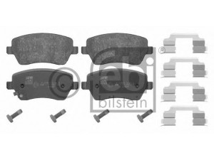 FEBI BILSTEIN 16649 stabdžių trinkelių rinkinys, diskinis stabdys 
 Techninės priežiūros dalys -> Papildomas remontas
4708 239, 4711 040, 55810-62J00-000