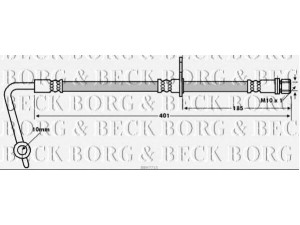 BORG & BECK BBH7715 stabdžių žarnelė 
 Stabdžių sistema -> Stabdžių žarnelės
90947-T2005