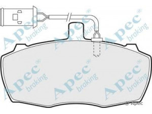 APEC braking PAD70 stabdžių trinkelių rinkinys, diskinis stabdys 
 Techninės priežiūros dalys -> Papildomas remontas