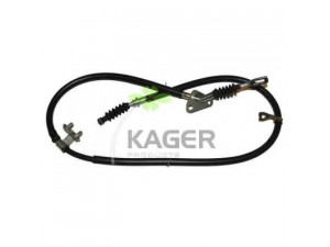 KAGER 19-0761 trosas, stovėjimo stabdys 
 Stabdžių sistema -> Valdymo svirtys/trosai
B45544410C, B45544410D