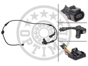 OPTIMAL 06-S056 jutiklis, rato greitis 
 Elektros įranga -> Jutikliai
8E0 927 803 A, 8E0 927 803 A