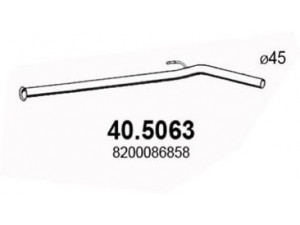 ASSO 40.5063 išleidimo kolektorius 
 Išmetimo sistema -> Išmetimo vamzdžiai
8200066858, 8200086858