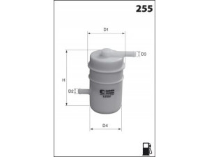 MECAFILTER ELE6037 kuro filtras
1541080000
