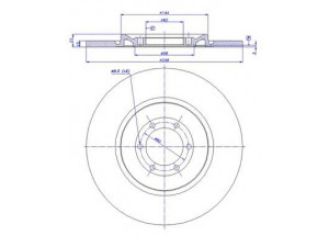CAR 142.002 stabdžių diskas 
 Dviratė transporto priemonės -> Stabdžių sistema -> Stabdžių diskai / priedai
125253, 60703237