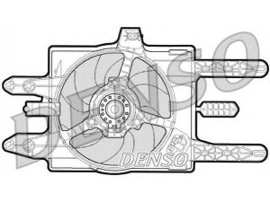 DENSO DER09031 ventiliatorius, radiatoriaus 
 Aušinimo sistema -> Oro aušinimas
46527424, 46559316, 46527424