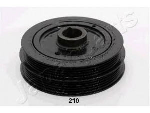 JAPANPARTS PU-210 skriemulys, alkūninis velenas 
 Diržinė pavara -> Dirželio skriemulys
13470-15110, 13470-15120, 13470-16050