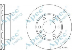 APEC braking DSK2448 stabdžių diskas 
 Stabdžių sistema -> Diskinis stabdys -> Stabdžių diskas
9064210012, 2E0615301