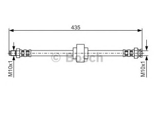 BOSCH 1 987 476 521 stabdžių žarnelė 
 Stabdžių sistema -> Stabdžių žarnelės
4806 31, 4806 50, 91 517 513, 4806 31