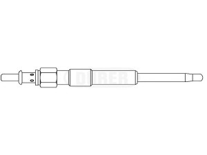 DÜRER DG100122 kaitinimo žvakė 
 Kibirkšties / kaitinamasis uždegimas -> Kaitinimo kaištis
660 159 00 01, 660 159 02 01, A 660 159 00 01