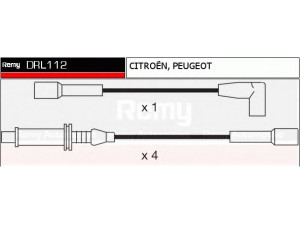 DELCO REMY DRL112 uždegimo laido komplektas 
 Kibirkšties / kaitinamasis uždegimas -> Uždegimo laidai/jungtys
9153775680, 5967K6