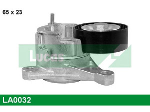 LUCAS ENGINE DRIVE LA0032 įtempiklio skriemulys, V formos rumbuotas diržas 
 Diržinė pavara -> V formos rumbuotas diržas/komplektas -> Įtempiklio skriemulys