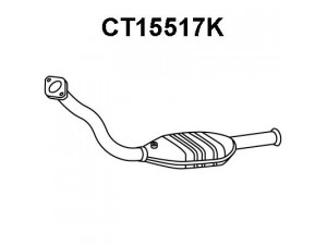 VENEPORTE CT15517K katalizatoriaus keitiklis 
 Išmetimo sistema -> Katalizatoriaus keitiklis
170536, 1705F6, 170653, 173154