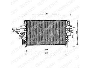 DELPHI TSP0225087 kondensatorius, oro kondicionierius 
 Oro kondicionavimas -> Kondensatorius
92110-60J00
