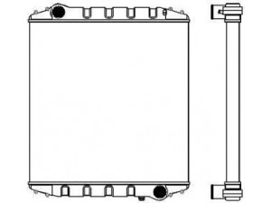 SAKURA  Automotive 1311-0303 radiatorius, variklio aušinimas