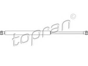 TOPRAN 501 815 dujinė spyruoklė, bagažinė 
 Priedai -> Bagažinė/pakrovimo skyrius
5124 8 171 158, 8 171 158