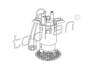 TOPRAN 401 633 kuro siurblys 
 Degalų tiekimo sistema -> Kuro siurblys/dalys -> Kuro siurblys
163 470 01 94, 163 470 11 94, 163 470 28 94
