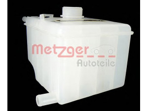 METZGER 2140062 išsiplėtimo bakelis, aušinimo skystis 
 Aušinimo sistema -> Radiatorius/alyvos aušintuvas -> Išsiplėtimo bakelis, variklio aušinimo skystis
77 01 467 615