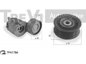 TREVI AUTOMOTIVE KA1215 V formos rumbuotas diržas, komplektas 
 Techninės priežiūros dalys -> Techninės priežiūros intervalai
117207538R