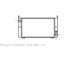 AVA QUALITY COOLING WG2002 radiatorius, variklio aušinimas 
 Aušinimo sistema -> Radiatorius/alyvos aušintuvas -> Radiatorius/dalys
443511127102, 443511127103