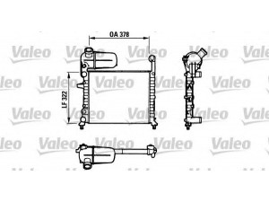 VALEO 811069 radiatorius, variklio aušinimas 
 Aušinimo sistema -> Radiatorius/alyvos aušintuvas -> Radiatorius/dalys
7739073