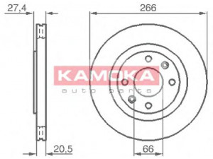 KAMOKA 103384 stabdžių diskas 
 Stabdžių sistema -> Diskinis stabdys -> Stabdžių diskas
4246W5, 4246W6, 95632048, 95667809
