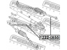 FEBEST 1222-IX55 vidinė skersinė vairo trauklė
57724-3J000
