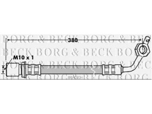 BORG & BECK BBH7234 stabdžių žarnelė 
 Stabdžių sistema -> Stabdžių žarnelės
9094702590, 9094702757