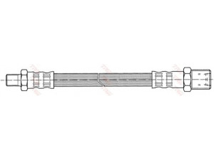 TRW PHB436 stabdžių žarnelė 
 Stabdžių sistema -> Stabdžių žarnelės
91071939, 1071939, 97BG2282BC