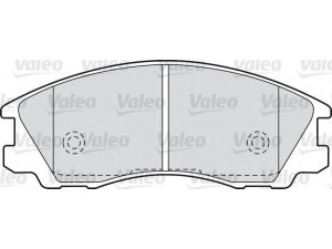 VALEO 598506 stabdžių trinkelių rinkinys, diskinis stabdys 
 Techninės priežiūros dalys -> Papildomas remontas
58101-H1A00, 58101-H1A10, 58101-H1A80