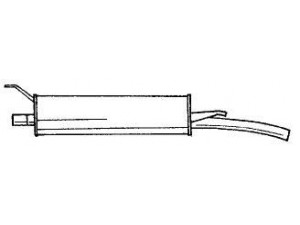 AKS DASIS SG45611 galinis duslintuvas